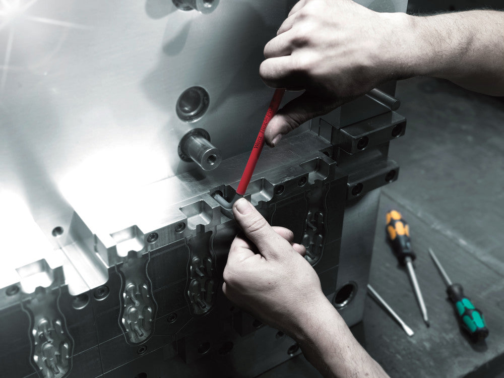 Wera 073593  -   Multicolor Hex + Ball End Hex Metric L-key Clip Set - Wise Line Tools