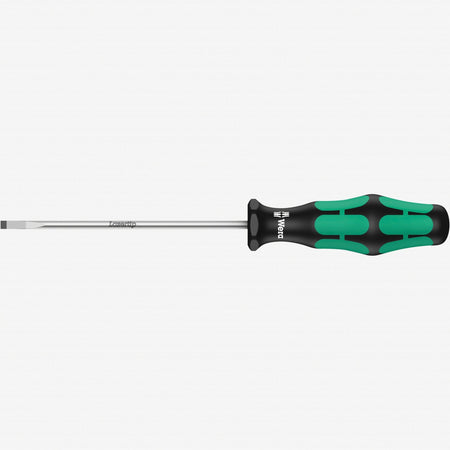 Wera 110004 4 x 100mm Kraftform Plus Slotted Screwdriver - Wise Line Tools