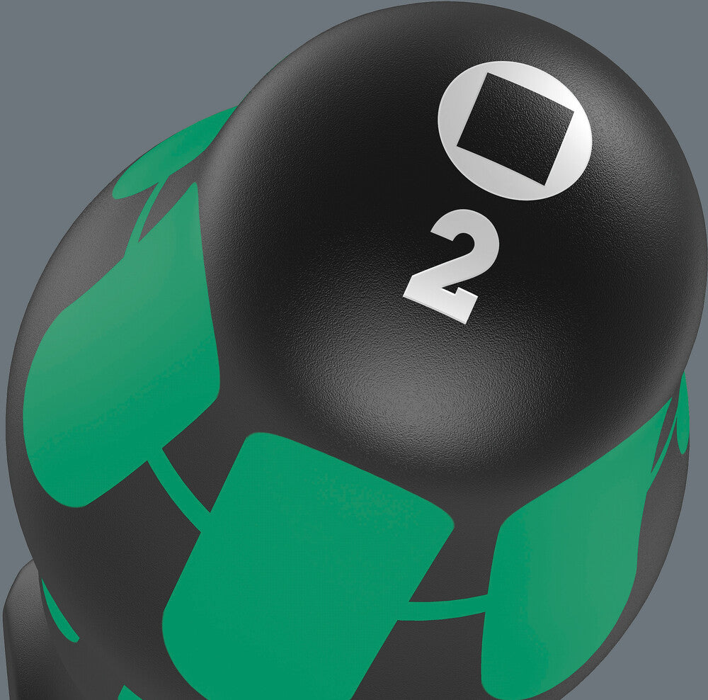 Wera 117682  -  #1 x 80mm Kraftform Plus Square Screwdriver - Wise Line Tools