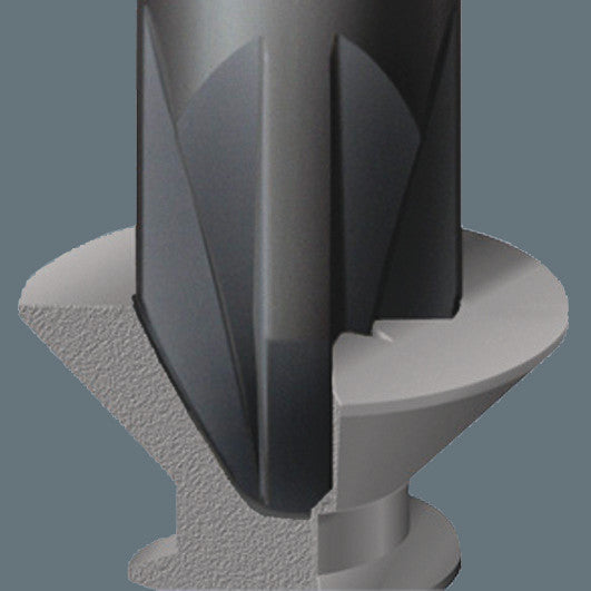 Wera 118150 Kraftform Micro Slotted/Phillips Precision Screwdriver Set + Rack - Wise Line Tools