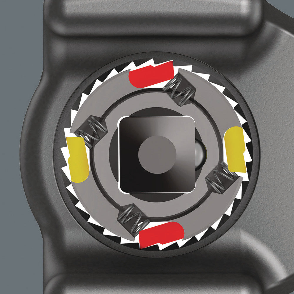 Wera 133862 Koloss Ratchet Set - 1/2" half hammer wrench set - Wise Line Tools