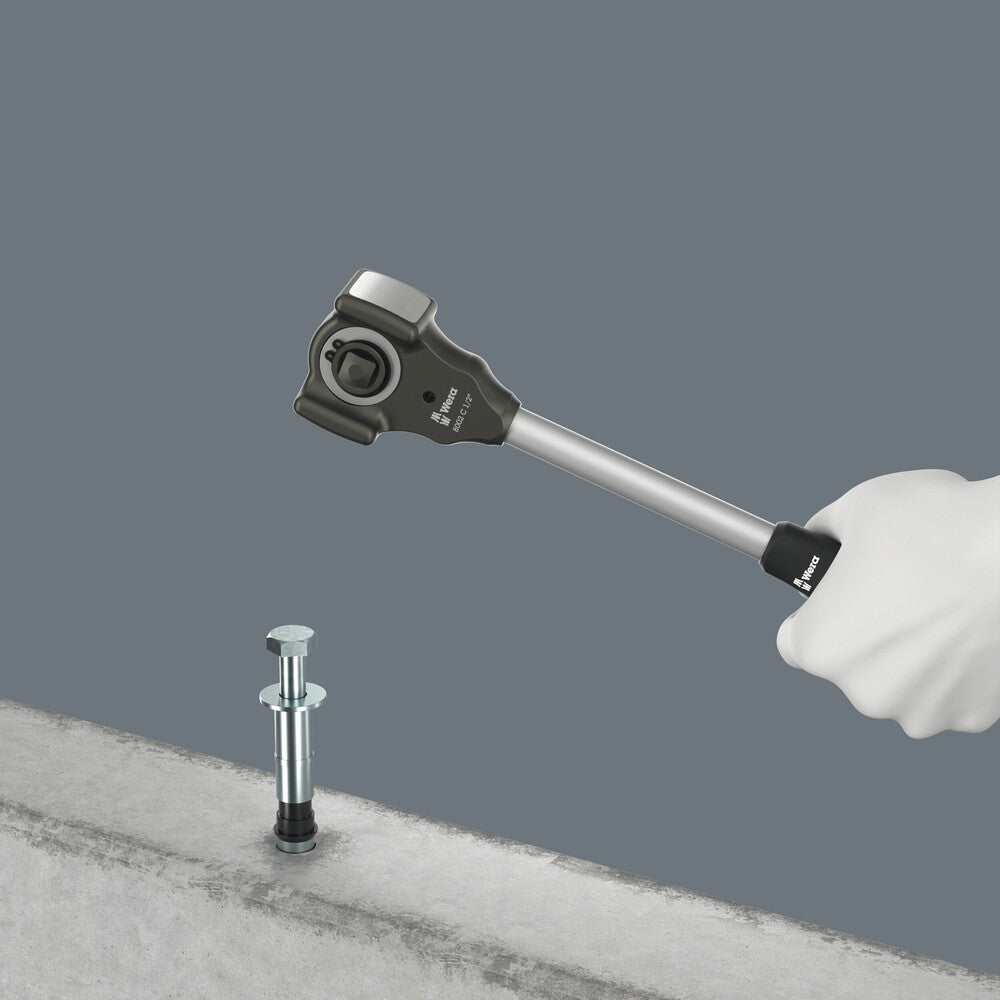 Wera 133862 Koloss Ratchet Set - 1/2" half hammer wrench set - Wise Line Tools