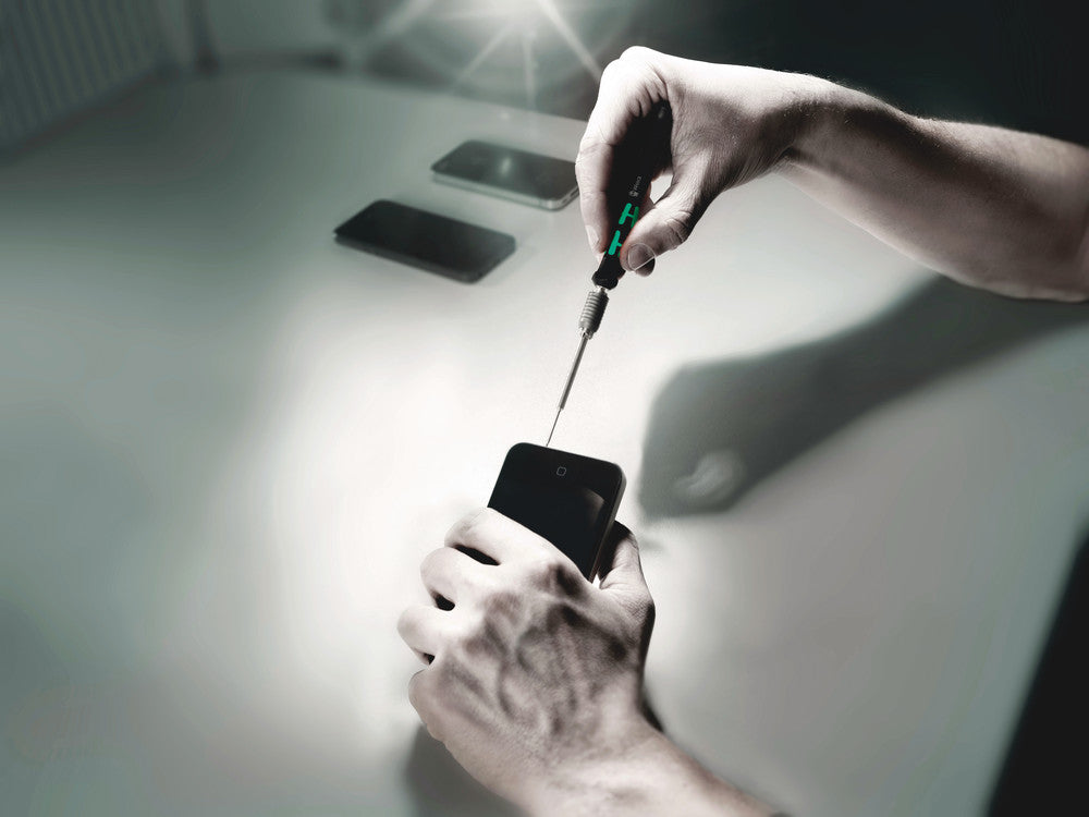 Wera 135938  -  Kraftform Kompakt 11pc Micro Screwdriver Set - Wise Line Tools