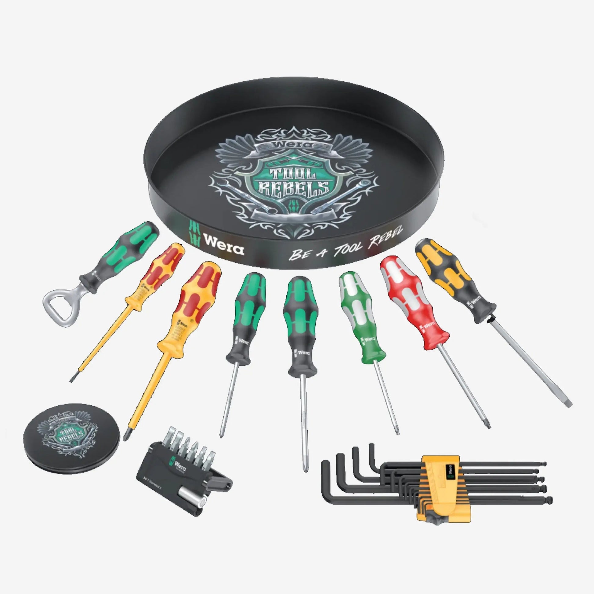 Wera 300300 "A Round of Screwdrivers" Set 2, 33 Pieces - Wise Line Tools