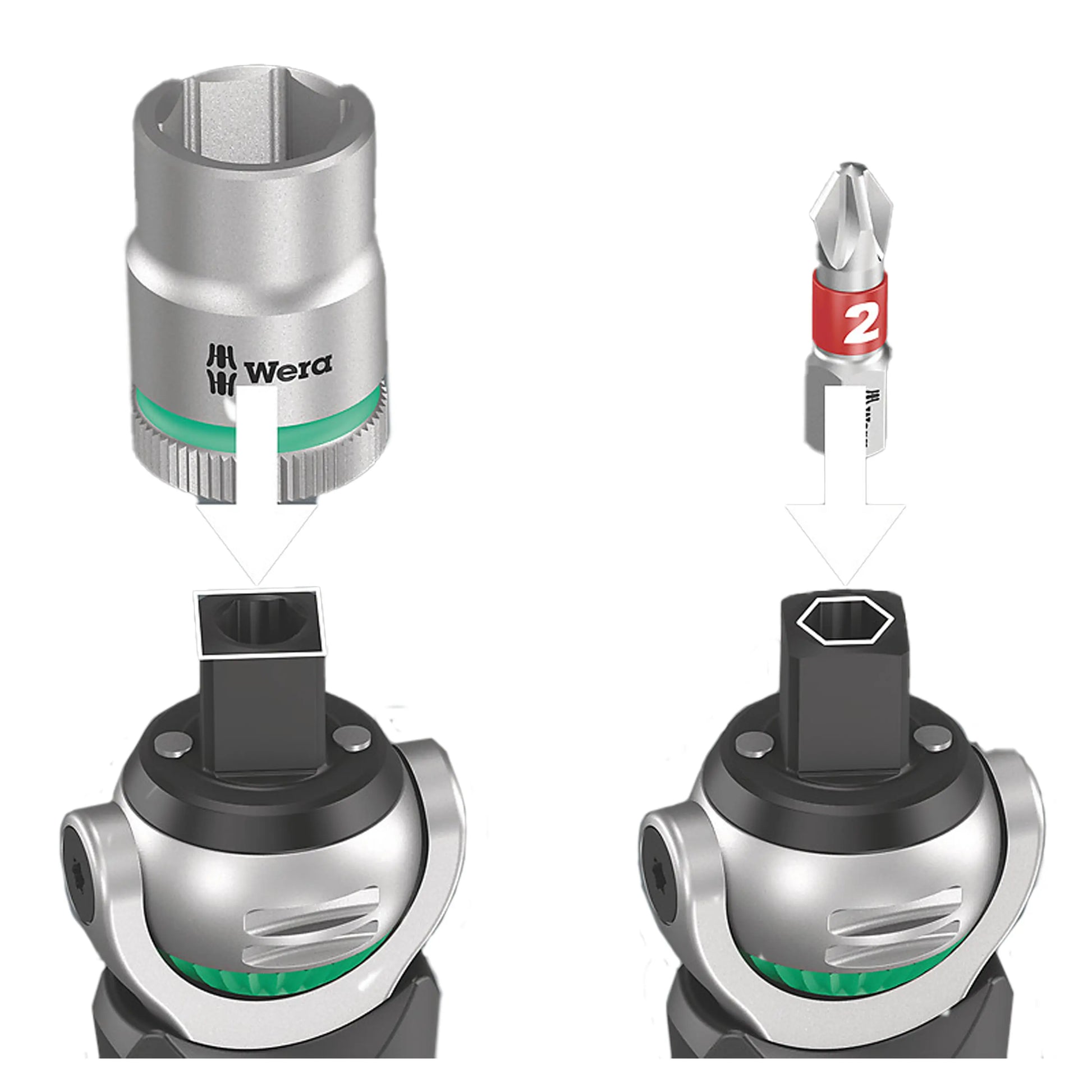 Wera 8009 Zyklop 27Pc Pocket Set - WER-004285 WERA