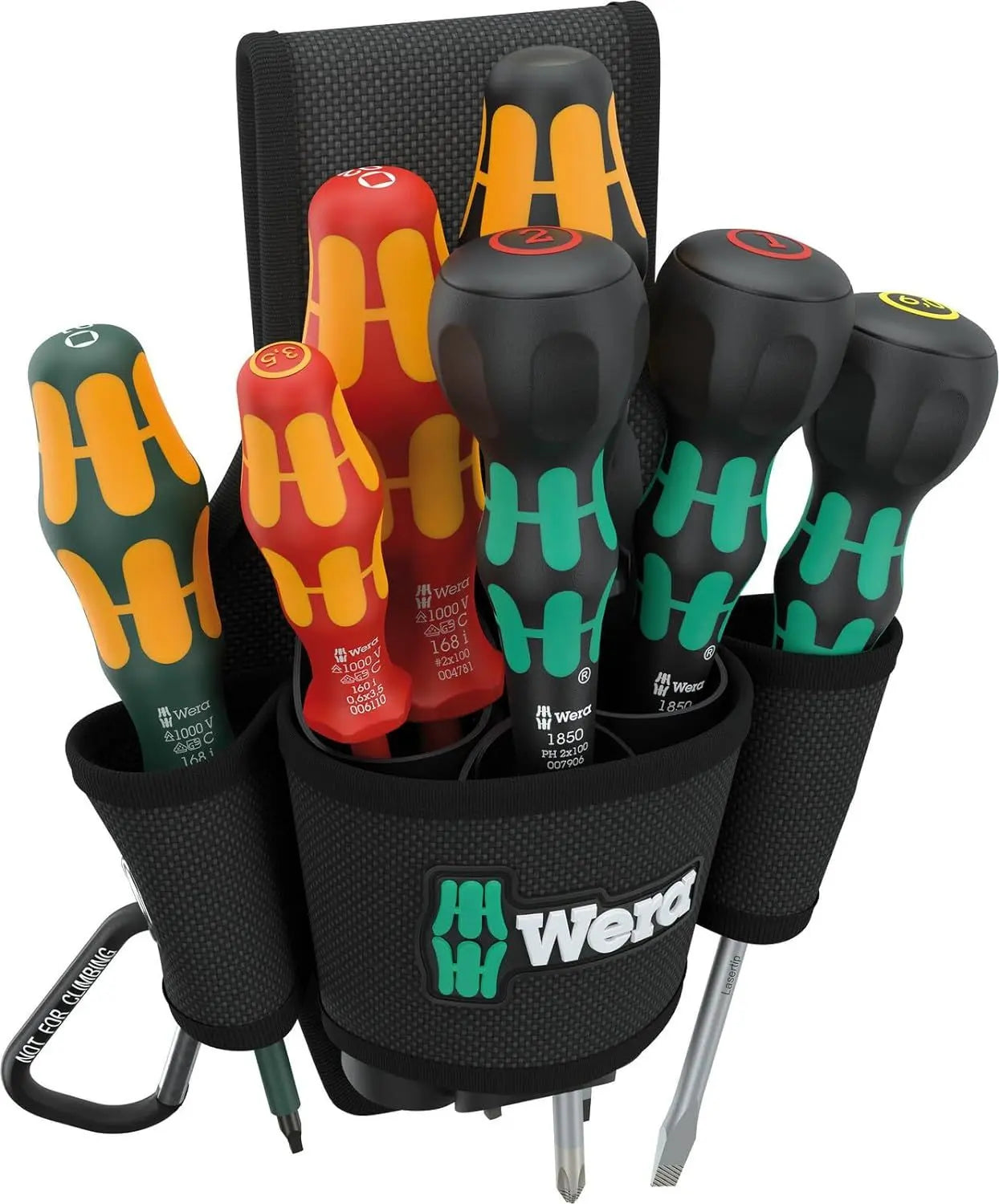Wera 9622 Belt Holster 8pcs Screwdriver Set - WER-300306 WERA