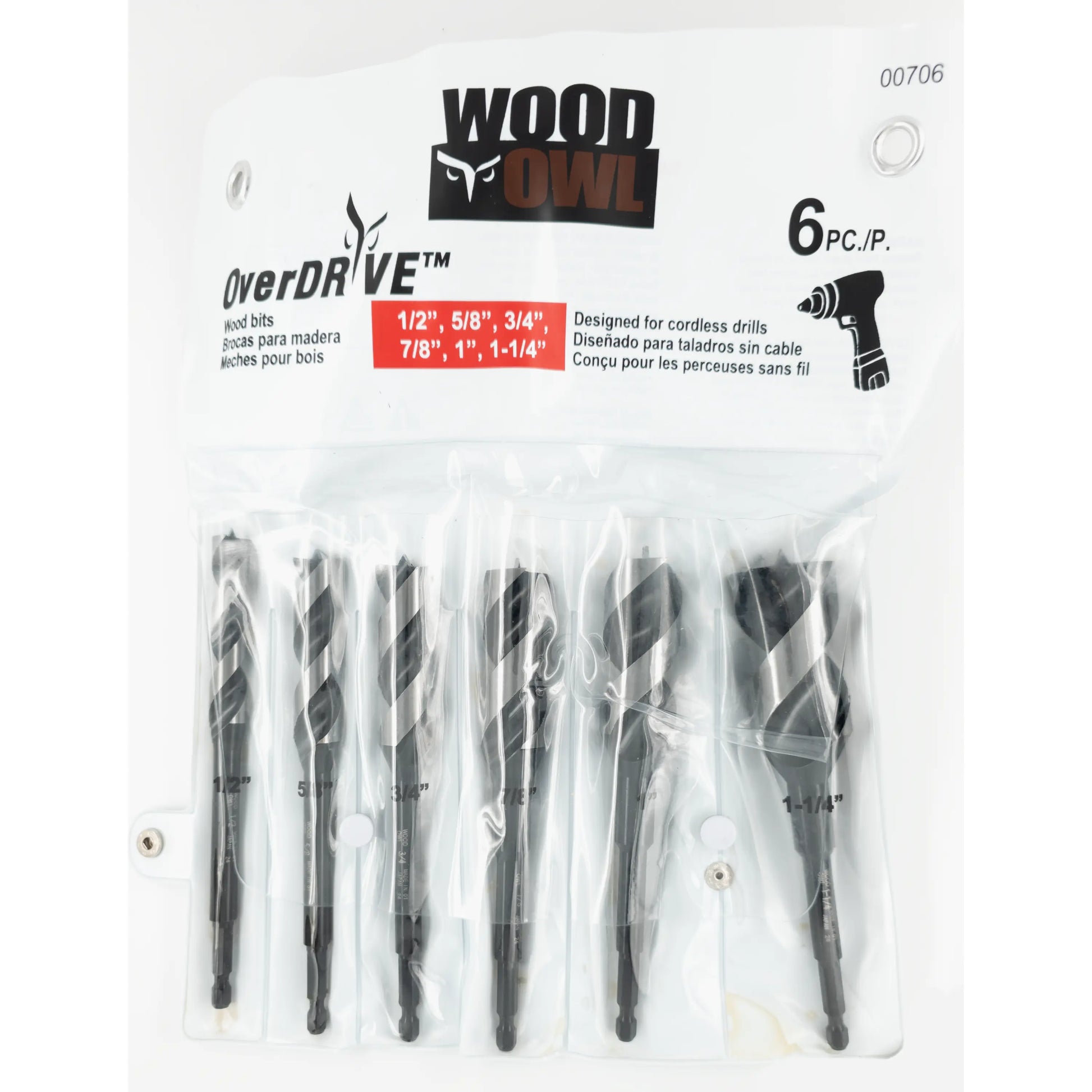 Wood Owl - OverDrive Boring Bit Sets WOOD OWL