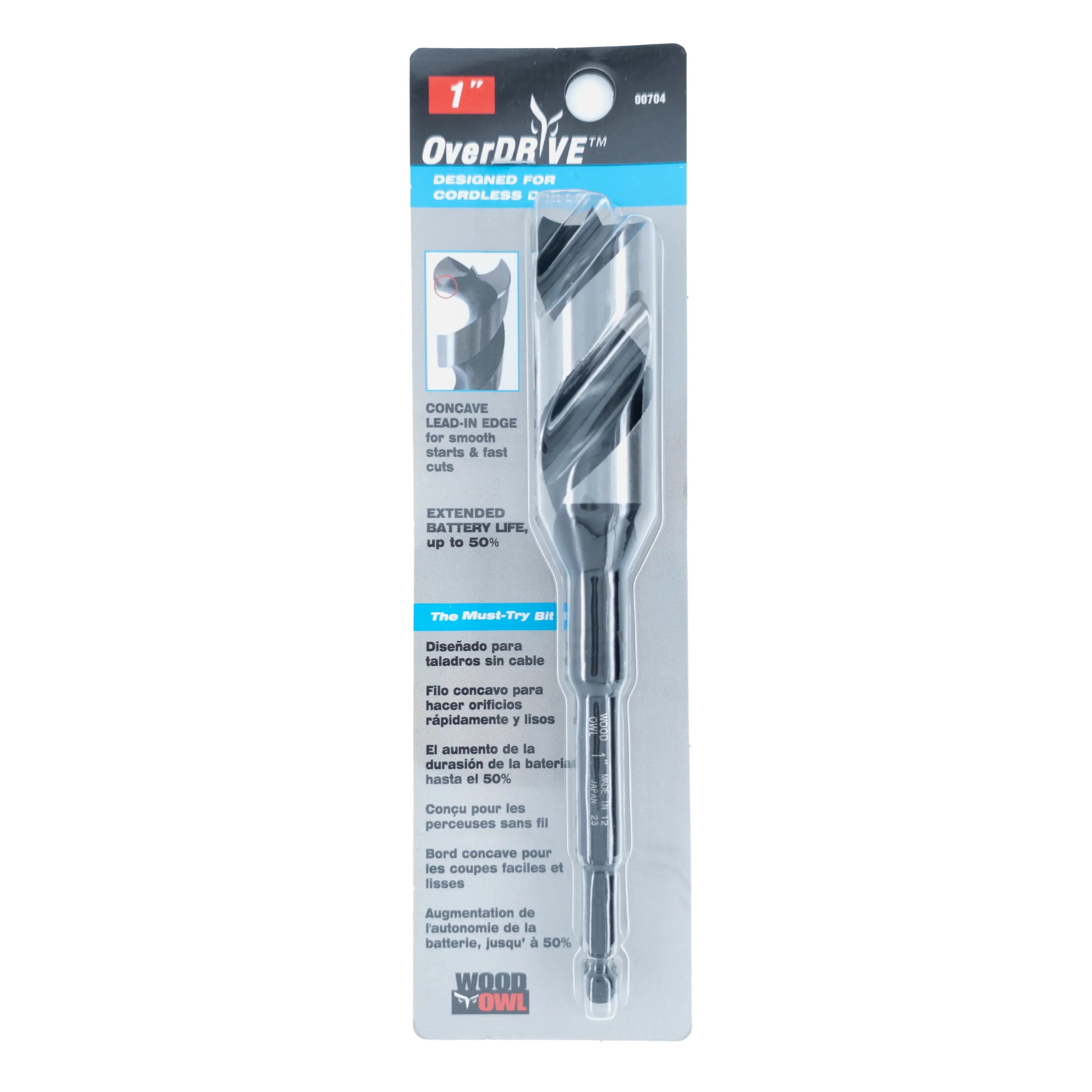 Wood Owl - OverDrive Boring Bits WOOD OWL