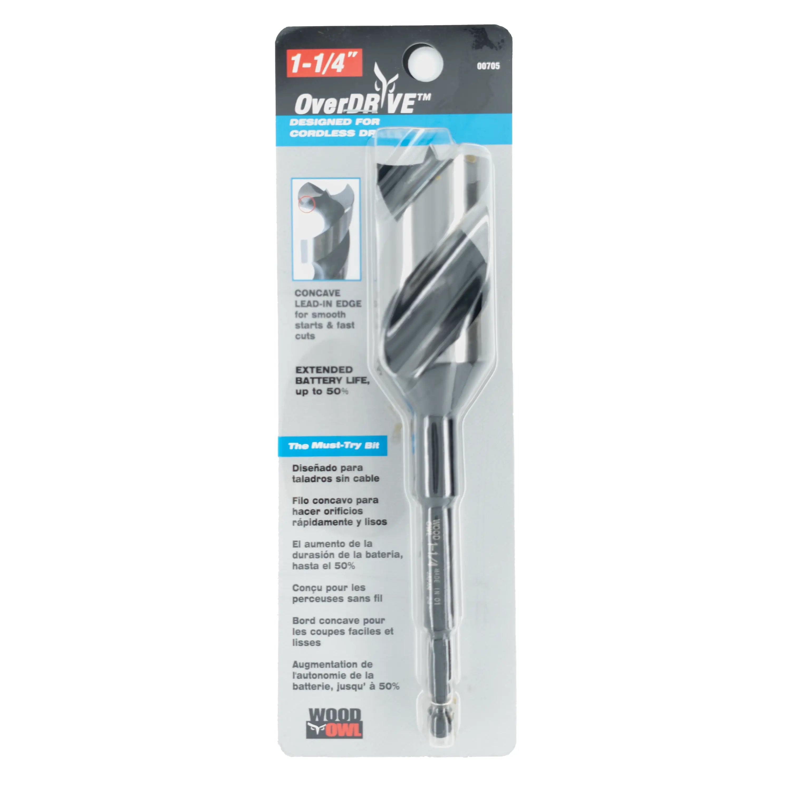 Wood Owl - OverDrive Boring Bits WOOD OWL