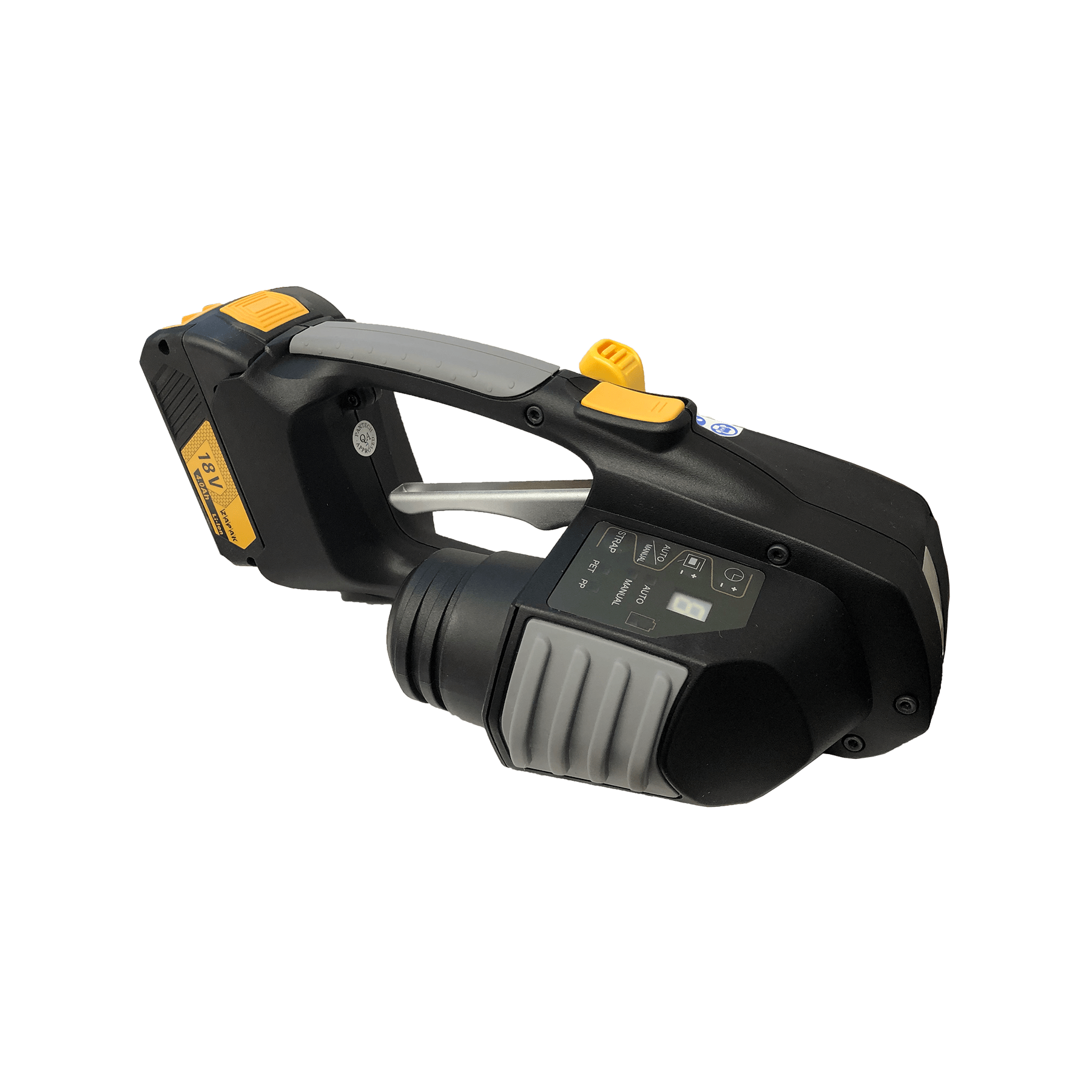 ZAPAK ZP97A - 3/4" Battery Powered Automatic Combination Plastic Strapping Tool