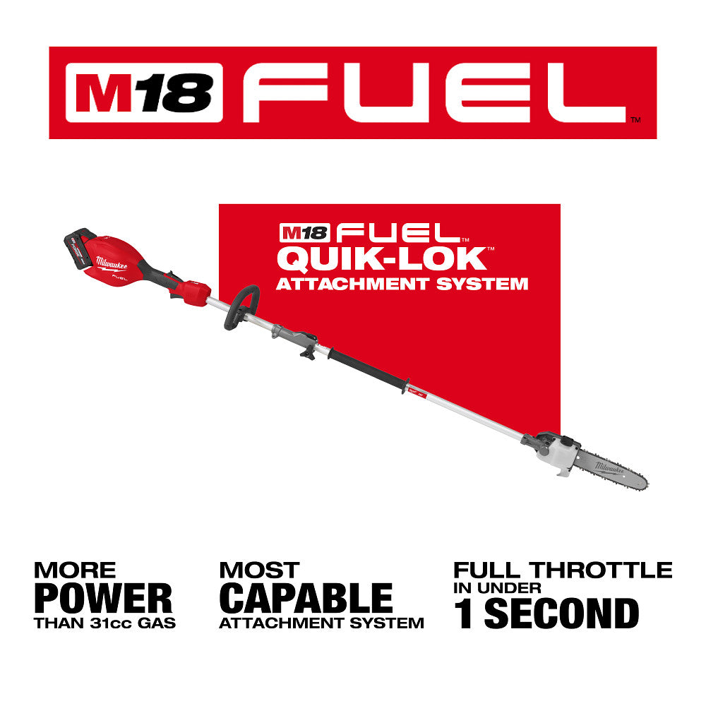 Milwaukee 3016-21PS - M18 FUEL™ Pole Saw w/ QUIK-LOK™ Kit