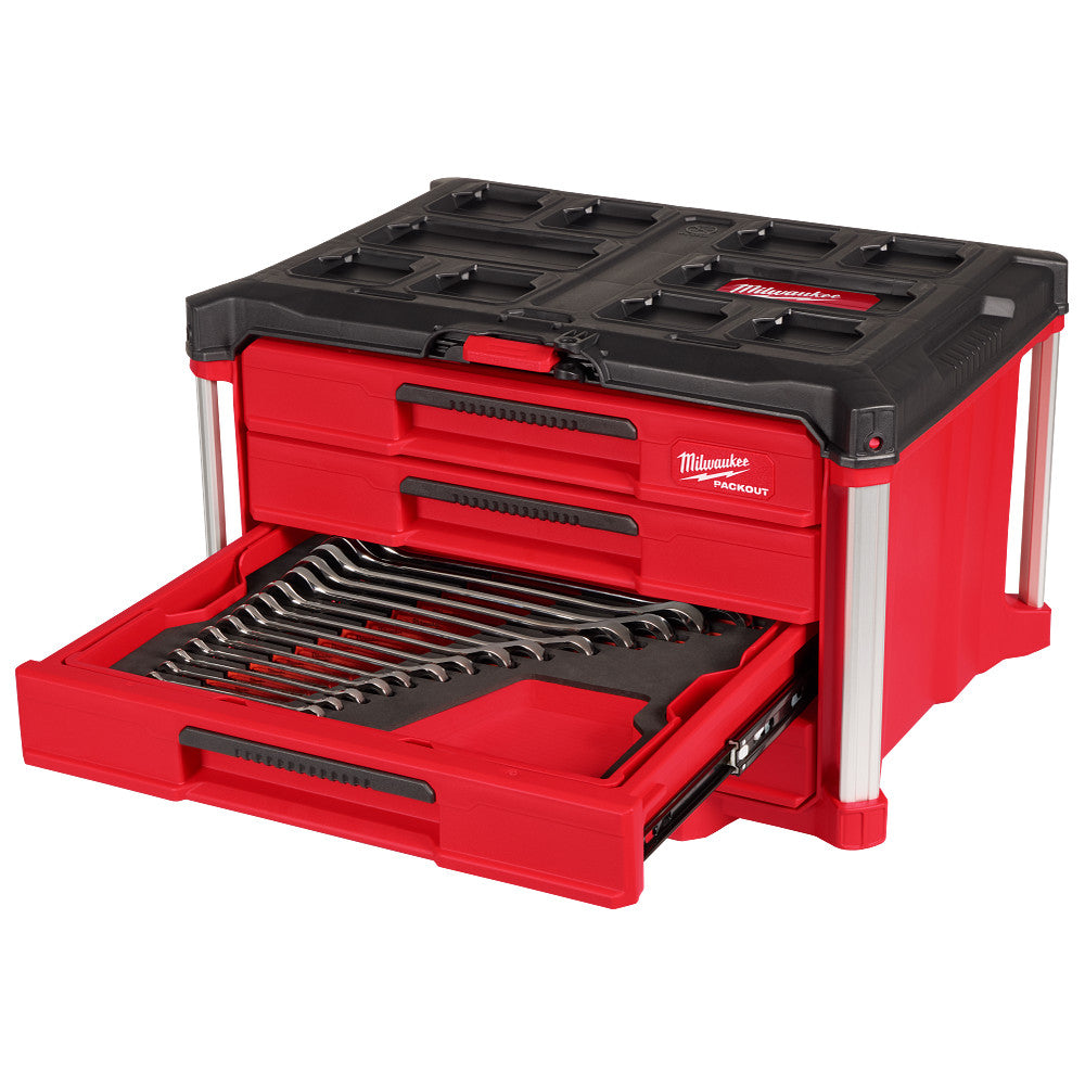 MILWAUKEE 48-22-9492 60pc MM & SAE Combo Wrench Set