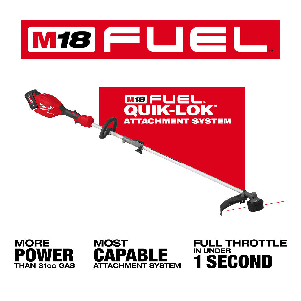 Milwaukee 3016-21ST - M18 FUEL™ Fadentrimmer mit QUIK-LOK™ Kit