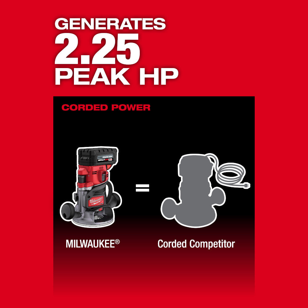 Milwaukee 2838-20 - Toupie M18 FUEL™ 1/2"