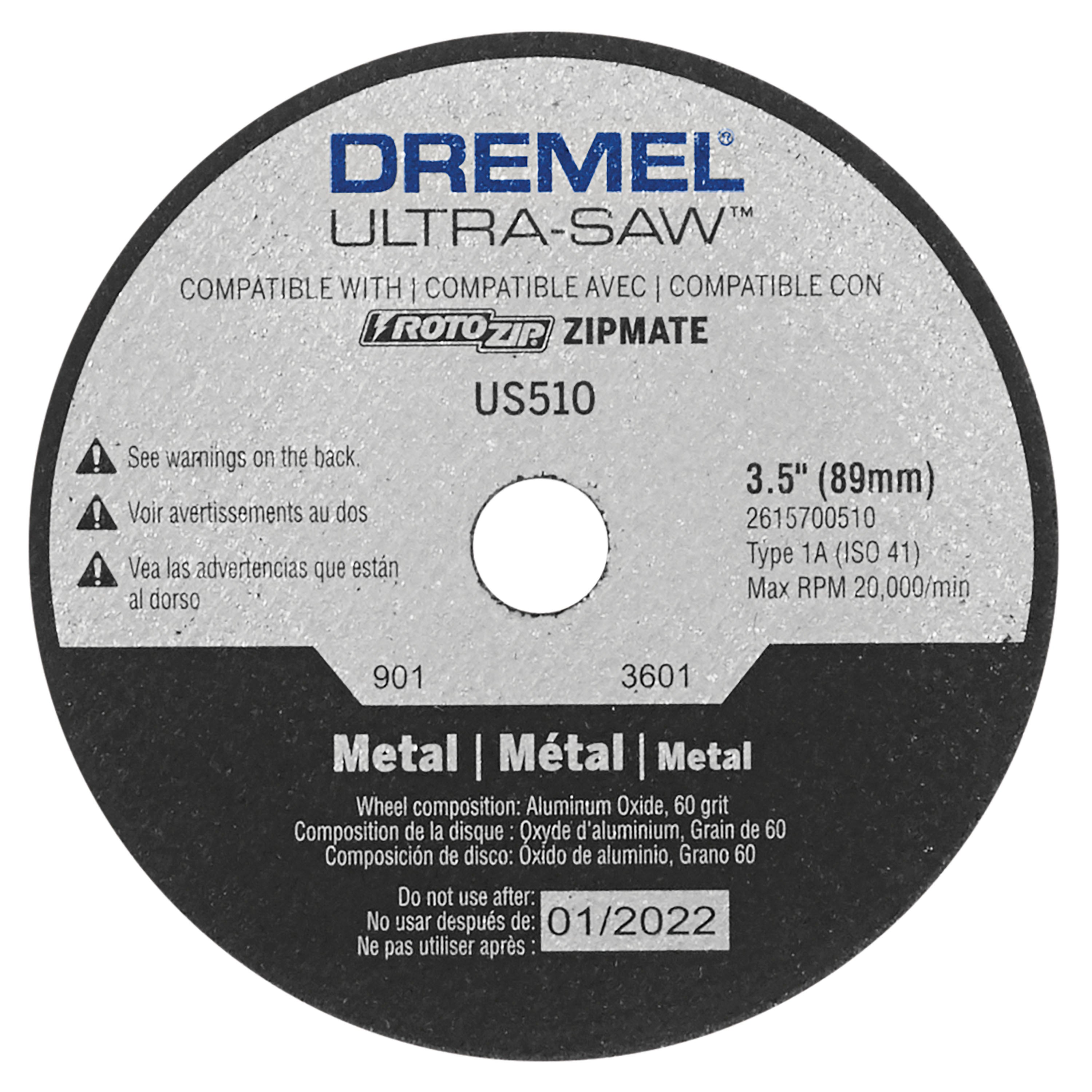 Dremel US700 - 6pc Ultra-Saw Blade Set