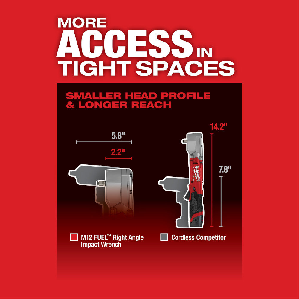 Milwaukee 2564-20 - M12 FUEL™ 3/8" Winkel-Schlagschrauber