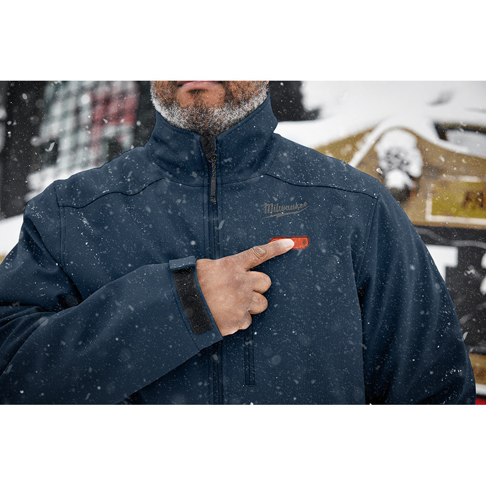 Milwaukee 204BL-21M - M12™ Heated TOUGHSHELL™ Jacket Kit - Blue M