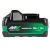 METABO HPT BSL36A18 - 36V/18V MultiVolt Lithium Ion Slide Battery 2.5Ah/5.0A