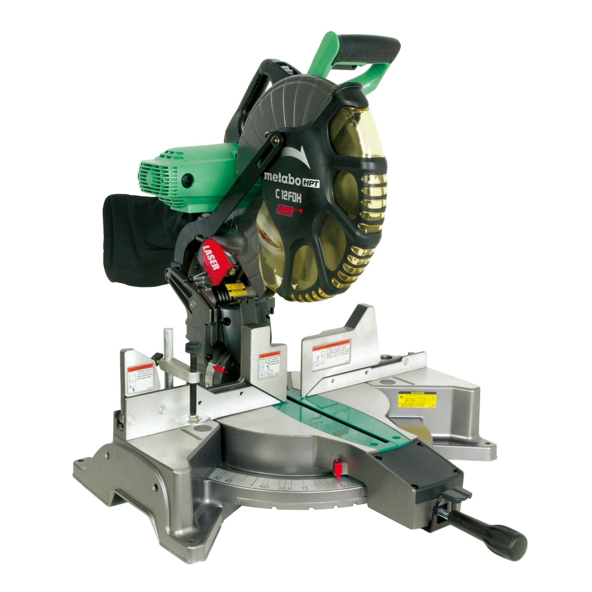 METABO HPT C12FDHSM - 12" Dual Compound Miter Saw with Laser Marker