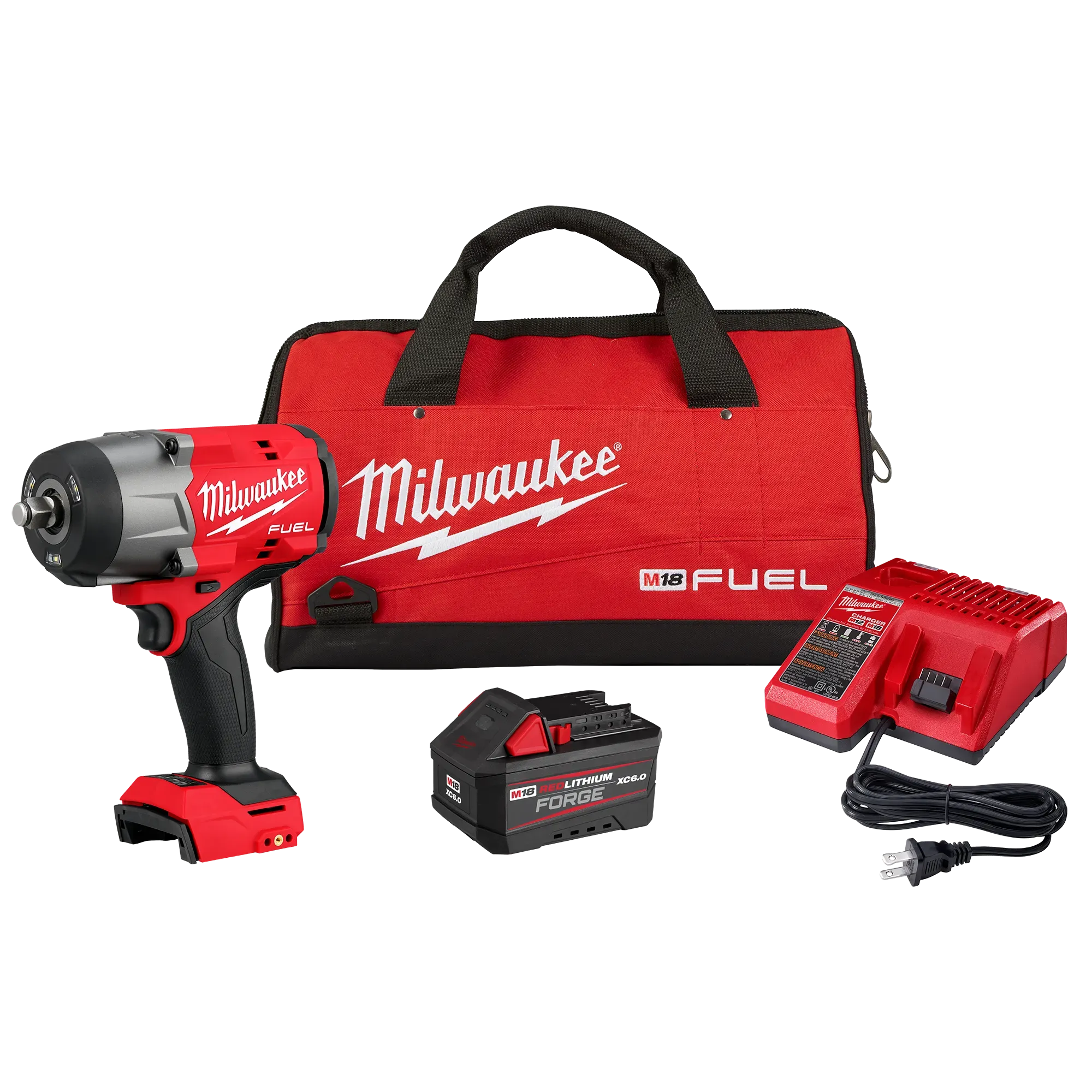 Milwaukee 2967-21F - M18 FUEL™ 1/2" High Torque Impact wrench With Forge 6AH Battery