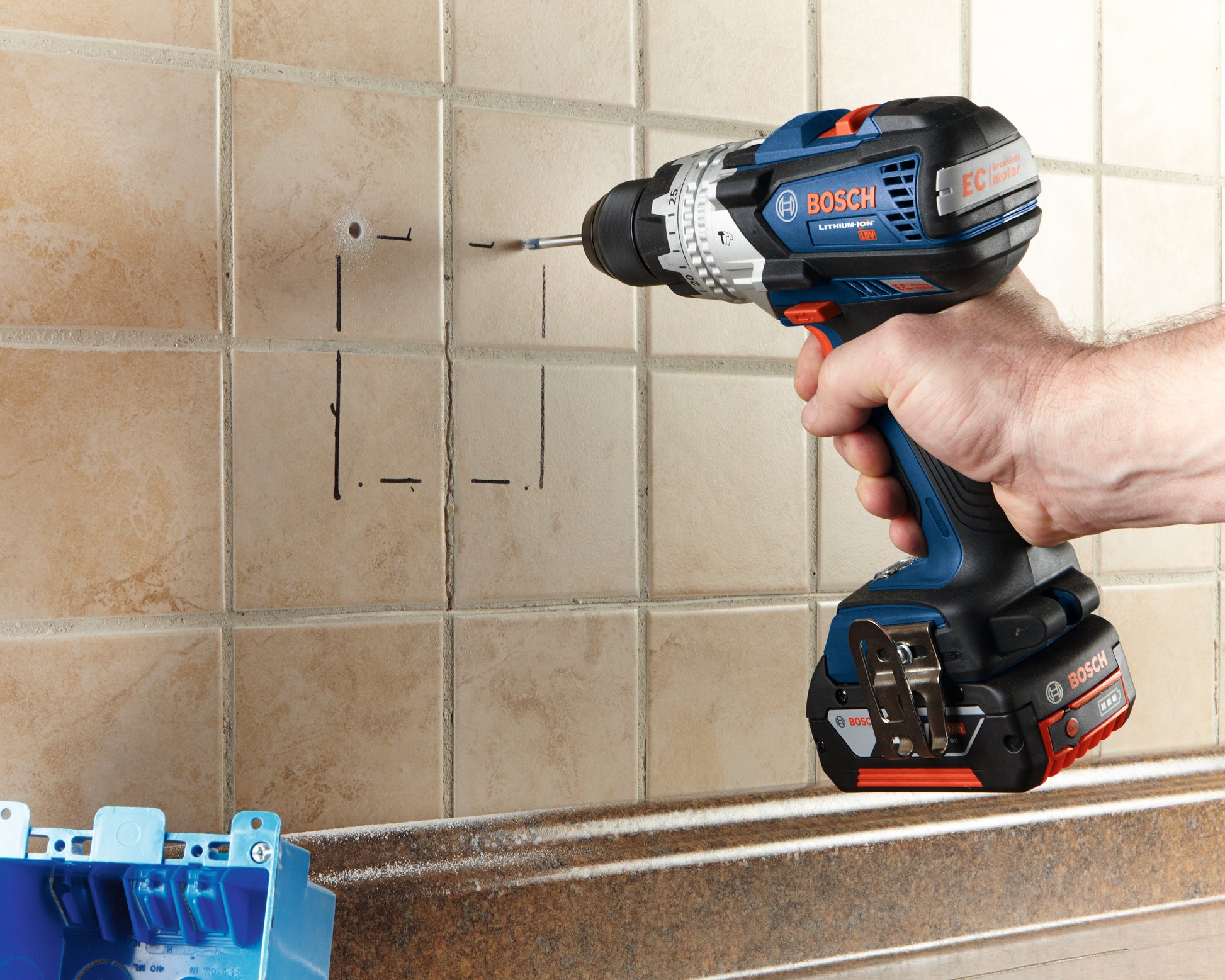 Bosch 4 pc. Glass and Tile Bit Set BOSCH