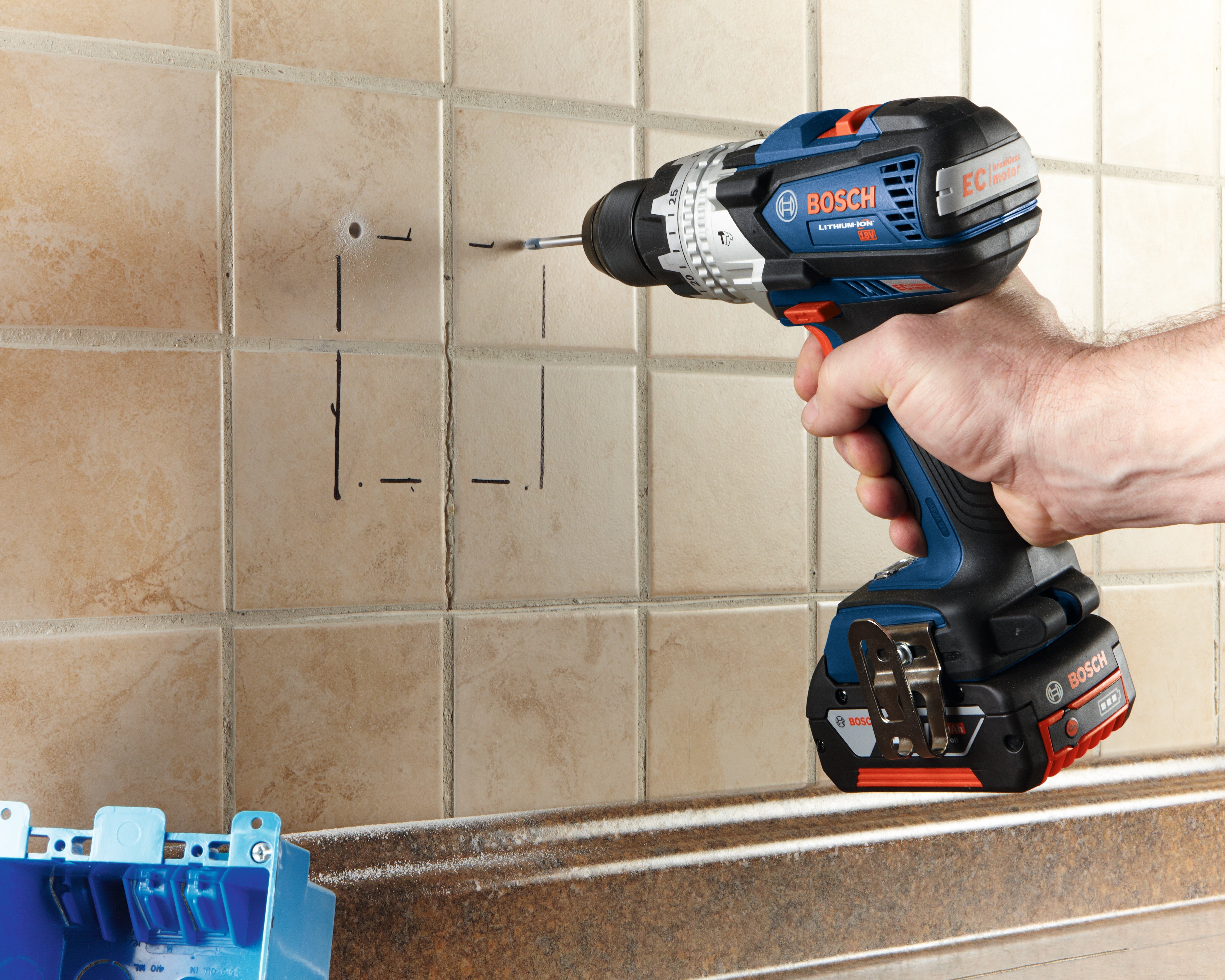 Bosch 4 pc. Glass and Tile Bit Set BOSCH