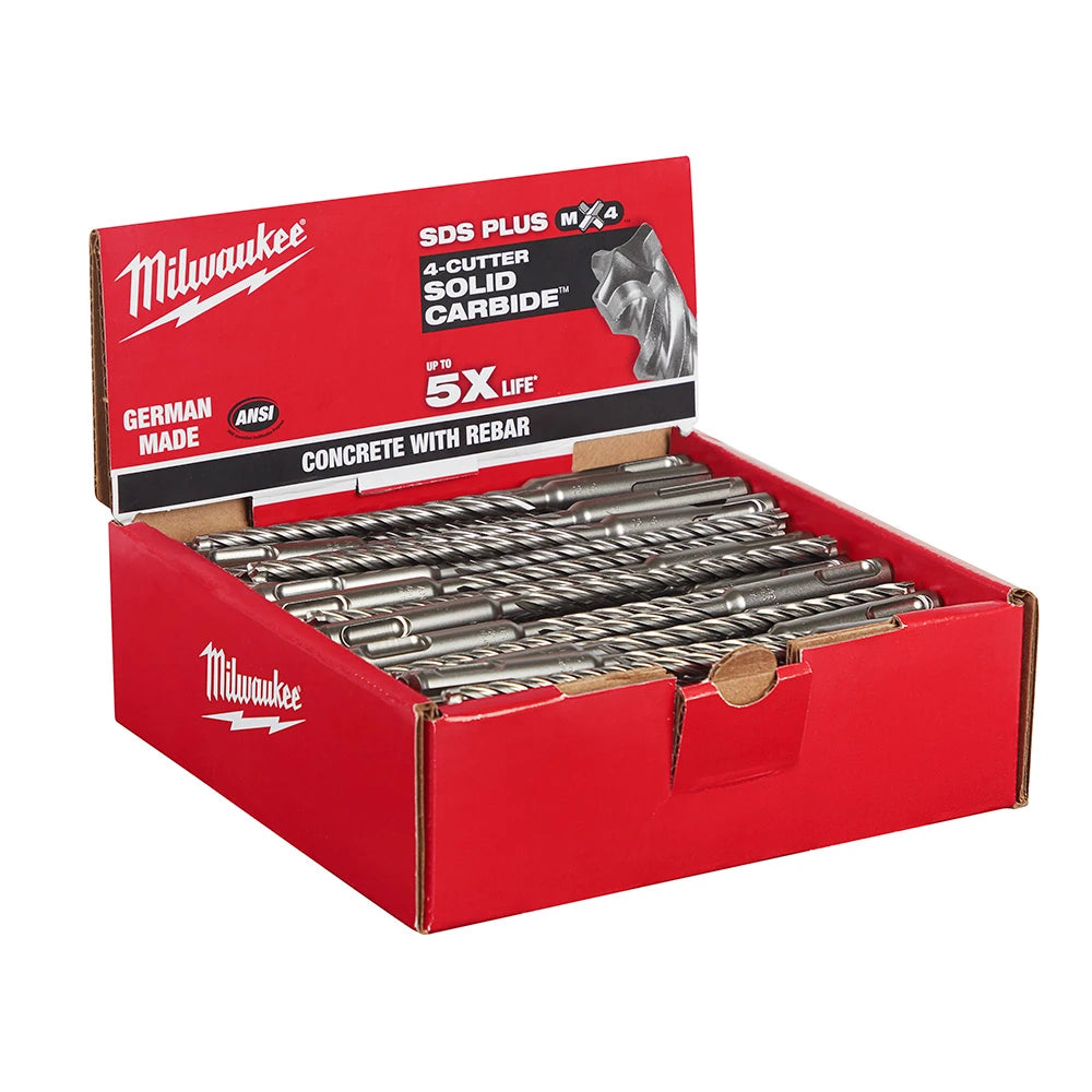 Milwaukee 48-20-7994 – SDS-PLUS 4CT MX4™ 1/4 Zoll x 4 Zoll x 6 Zoll