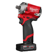 Milwaukee 2555P-22 M12 FUEL 1/2" Stubby Impact Wrench Kit with Pin Detent