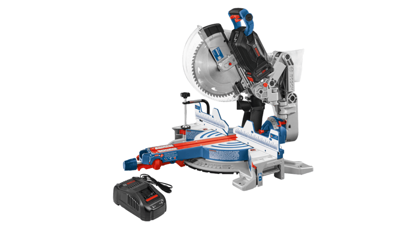BOSCH GCM18V-12GDCN14 PROFACTOR 18V 12 in. Dual-Bevel Slide Miter Saw