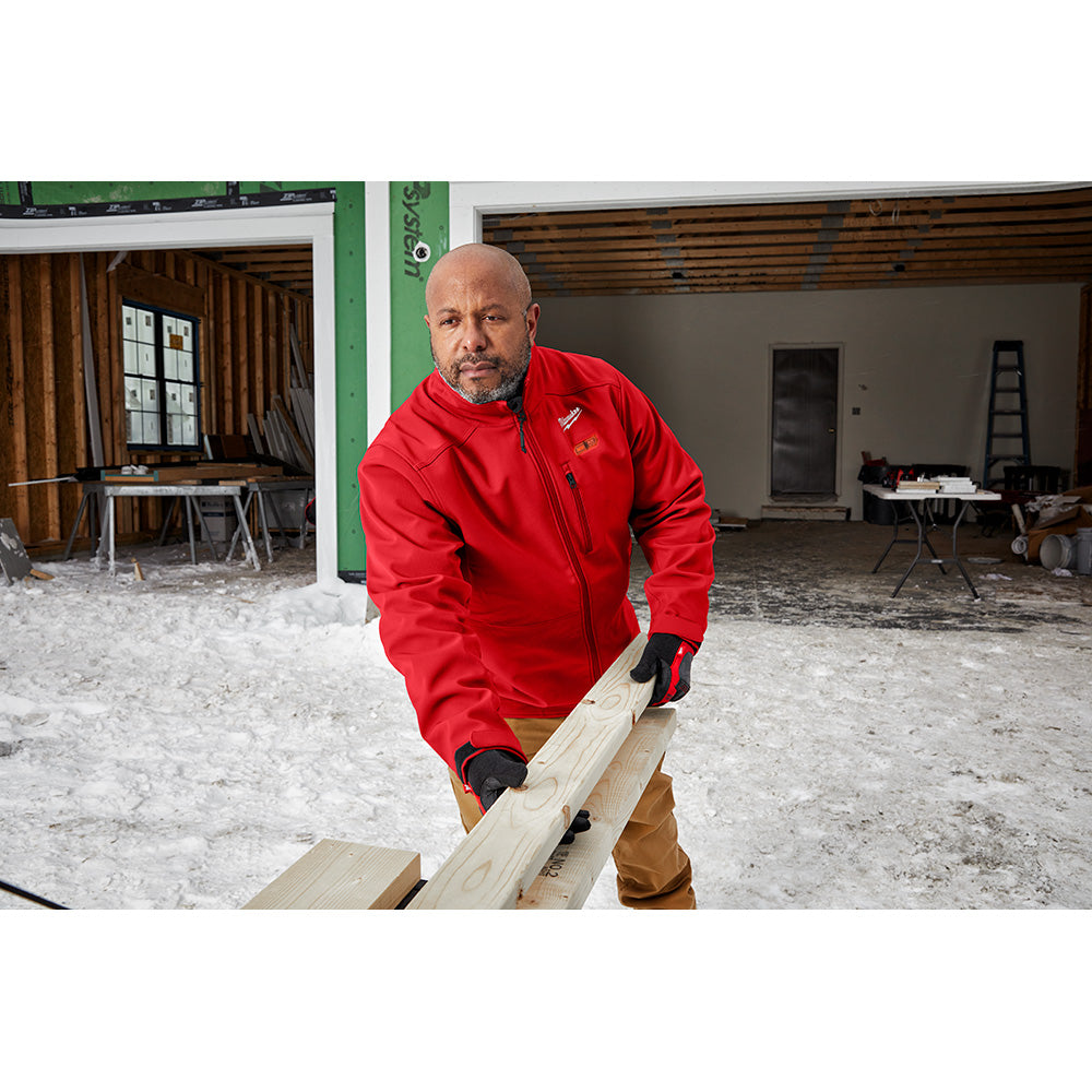 Milwaukee 204BL-21M - Ensemble veste chauffante M12™ TOUGHSHELL™ - Bleu M