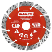 DIABLO DMADST0500 - DIABLO DMADST0500 5 in. Diamond Segmented Turbo Cut-Off Discs for Masonry (View 1)