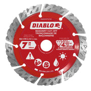DIABLO DMADST0700 - DIABLO DMADST0700 7 in. Diamond Segmented Turbo Cut-Off Discs for Masonry (View 1)