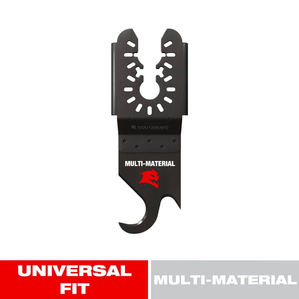 Diablo DOS125KNFE 1-1/4 in. Starlock High Carbon Steel Oscillating Hook Knife Blade - Multi-Material