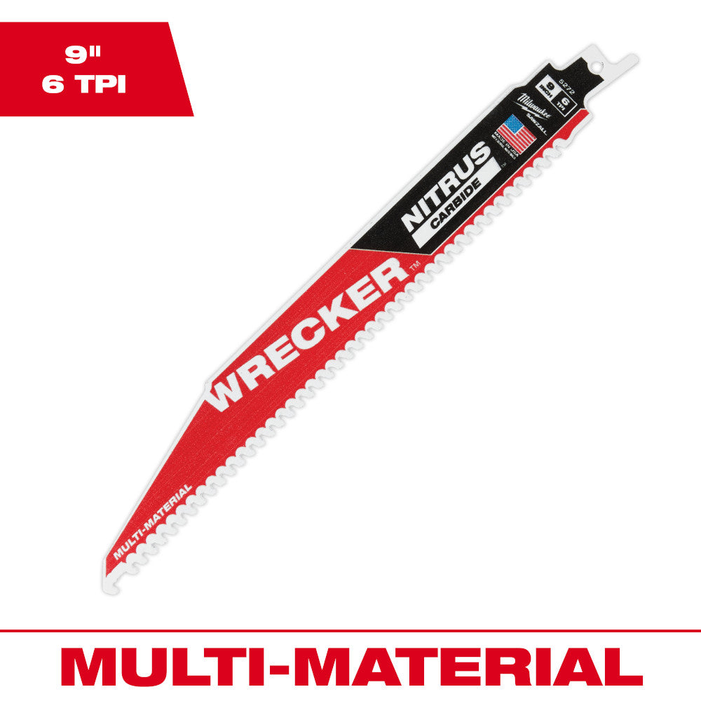 Milwaukee 48-00-5272 - 9" The WRECKER™ avec NITRUS CARBIDE™ 1PK