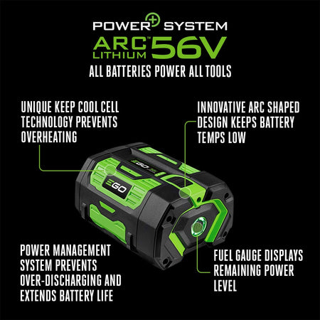 EGO BA4200T 56V 7.5Ah ARC Lithium Battery with Fuel Gauge