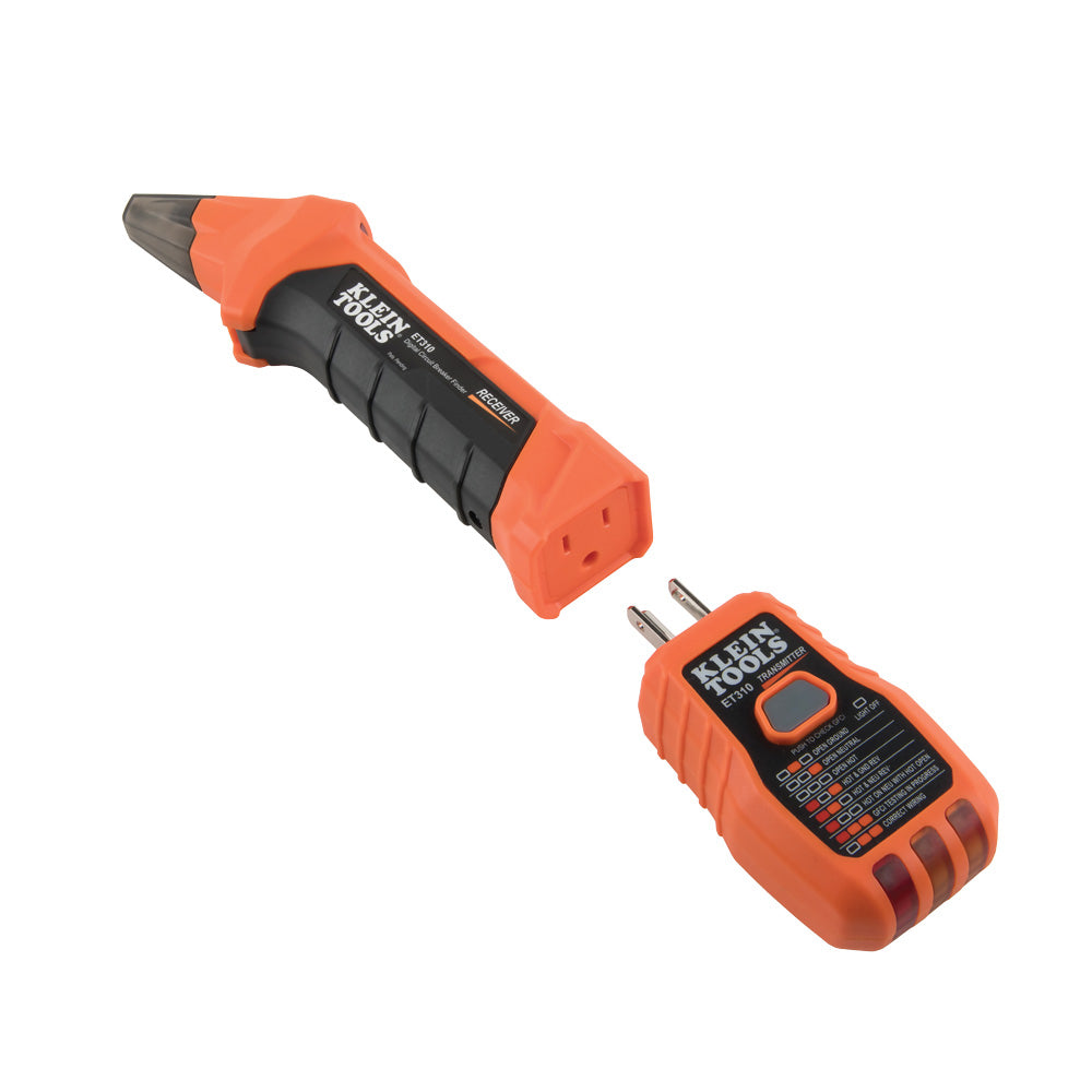 Klein KLE-ET310 - Digital Circuit Breaker Finder with GFCI Outlet Tester