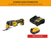 DEWALT DCS356B (DCS356B 20V MAX* XR® BRUSHLESS CORDLESS 3-SPEED OSCILLATING MULTI-TOOL (TOOL ONLY)) + FREE DCB205C 5.0Ah Starter Kit ($178 Value)