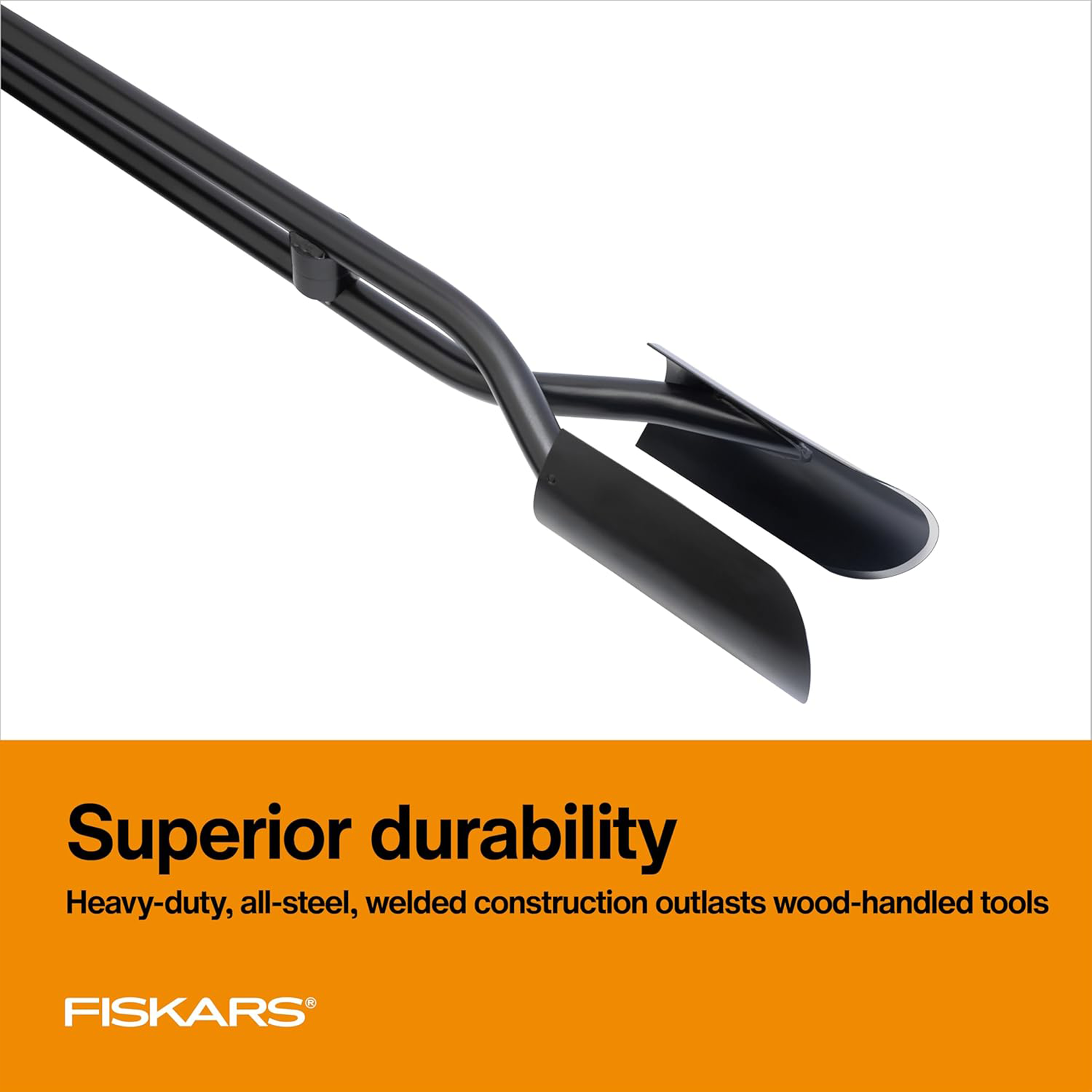 FISKARS FSK-9653 - 60" Steel Posthole Digger