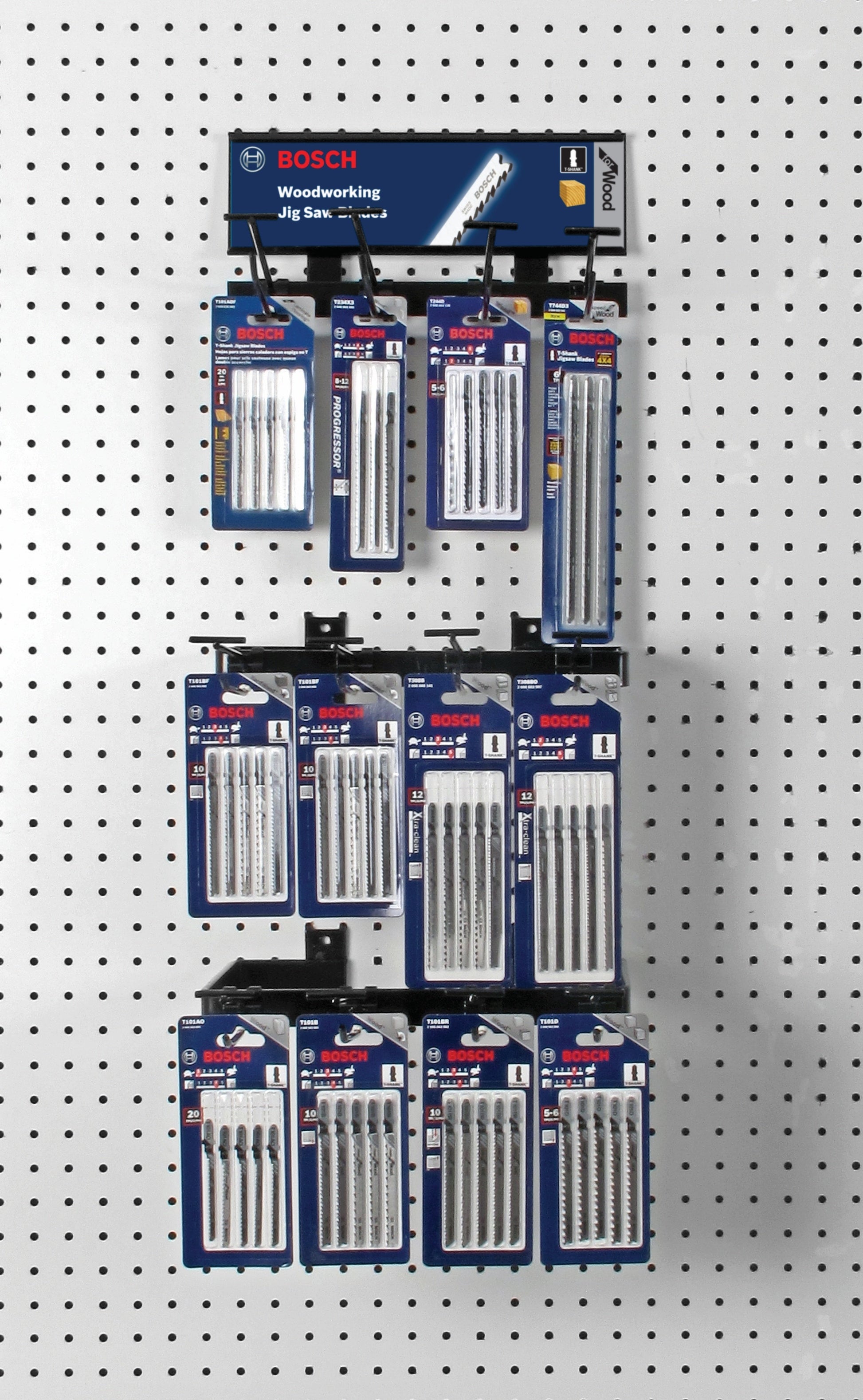 Bosch 5 pc. 4-5/8 In. 12 TPI Extra Clean for Wood T-Shank Jig Saw Blades BOSCH