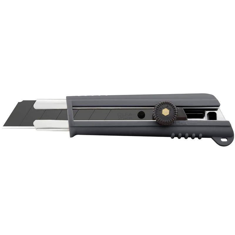 OLFA NH-1 - 25mm Rubber Grip Ratchet-Lock Utility Knife
