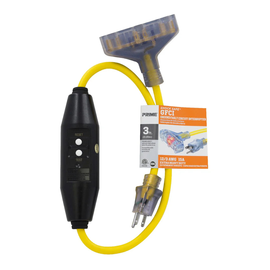 PRIME GF320803 - 3ft Tripple Tap Adapt.