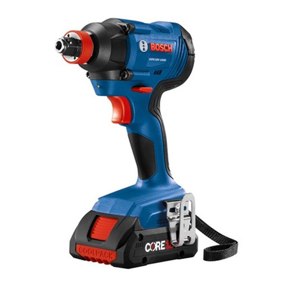 Bosch GXL18V-239B25 - Ensemble perceuse-visseuse compacte à percussion et marteau perforateur 18 V