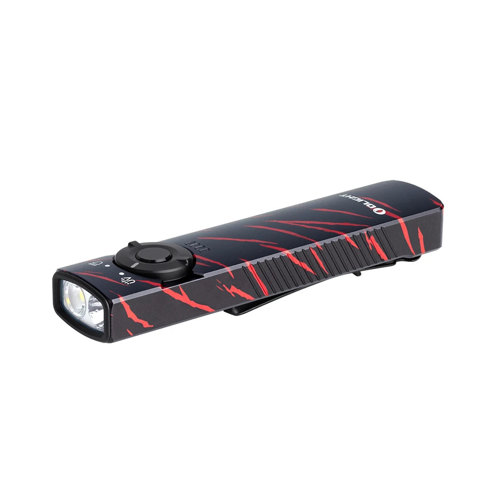 Olight ARKFELD-UV-BL-UV&amp;Weißlicht EDC-Taschenlampe mit doppelter Lichtquelle