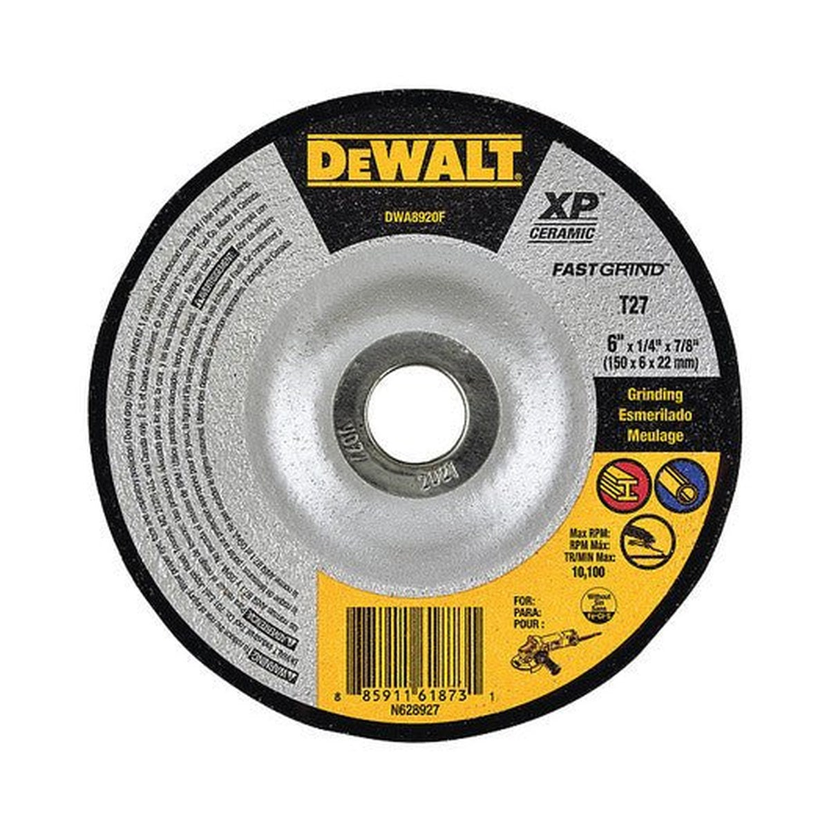 DEWALT DWA8920F-6 X 1/4 X 7/8 Xp Ceramic