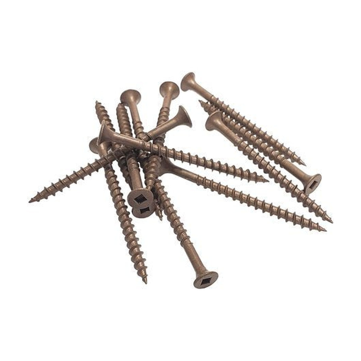 FITSFAST 939436 - DECK SCREWS #8X2", JAR 400, BROWN