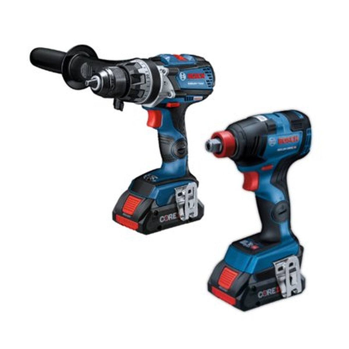 BOSCH GXL18V-224B25  -  18V PREMIUM BRUSHLESS IMPACT & HAMMER DRILL COMBO KIT