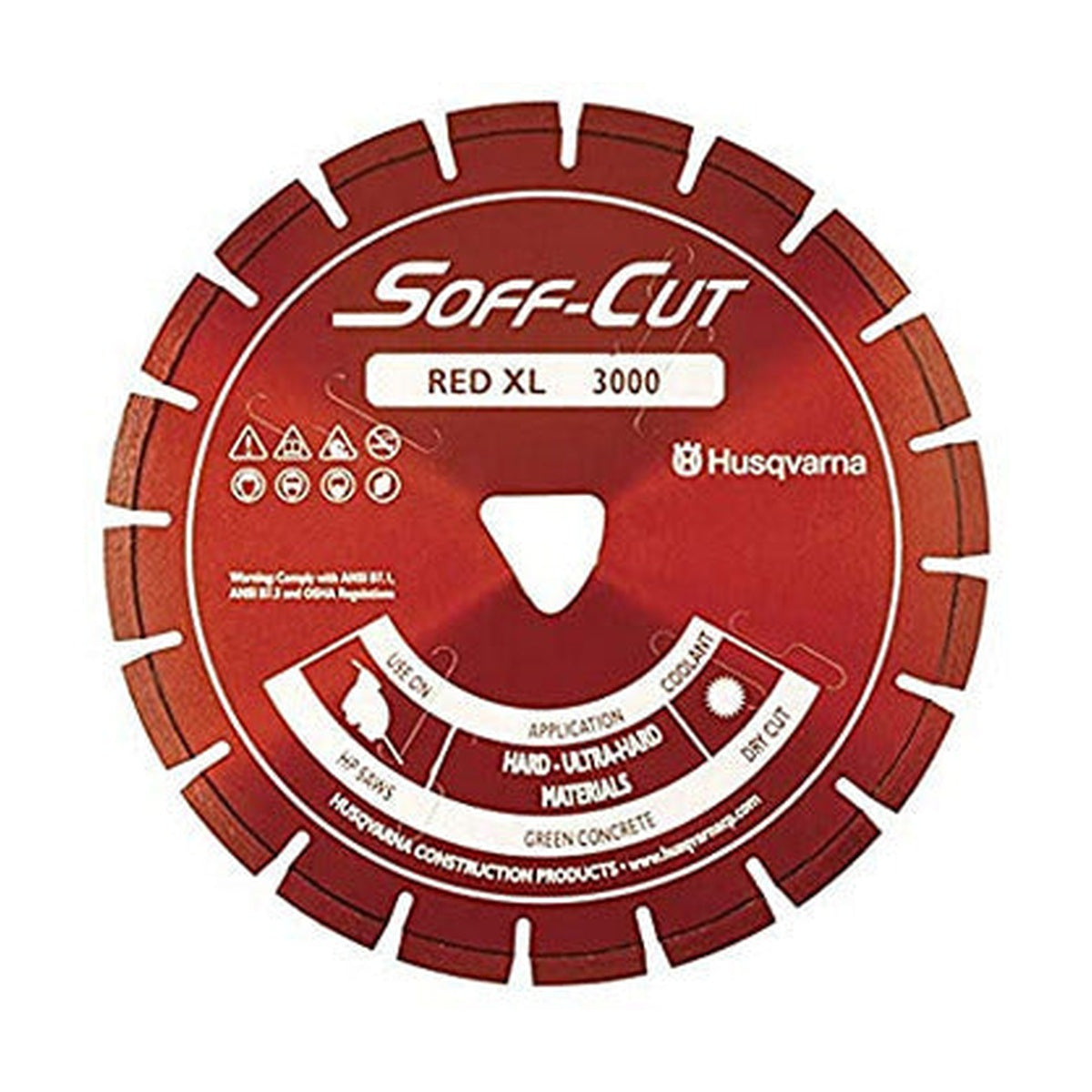 Husqvarna 542777007  -  XL6-3000 6x.100 Red Soff Cut Blade