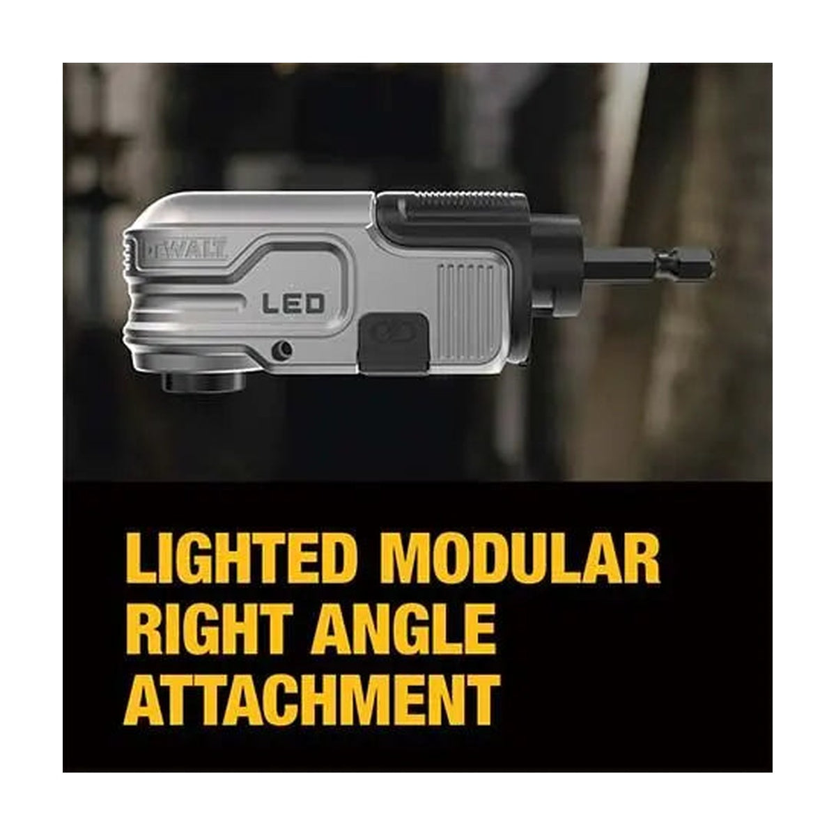 DEWALT DWALRAFT – DEWALT FLEXTORQ Lighted Modular Right Angle Attachment