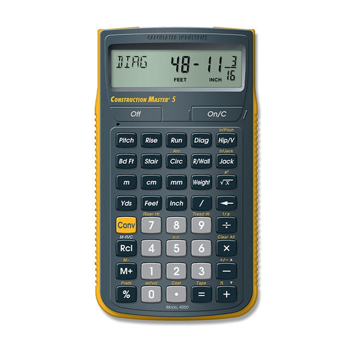 Construction Master 5 calculator