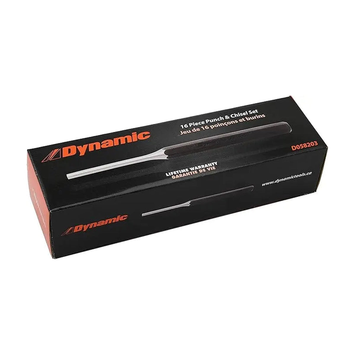 DYNAMIC GT-D058203 - 16pc Punch & Chisel Set